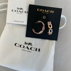 Coach earrings